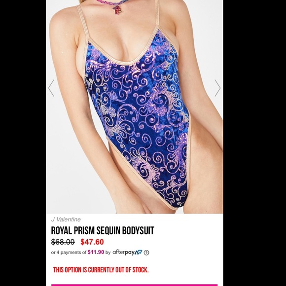 Sequin bodysuit - Picture 3 of 3